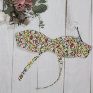 FP One Smocked Bandeau Tie Top